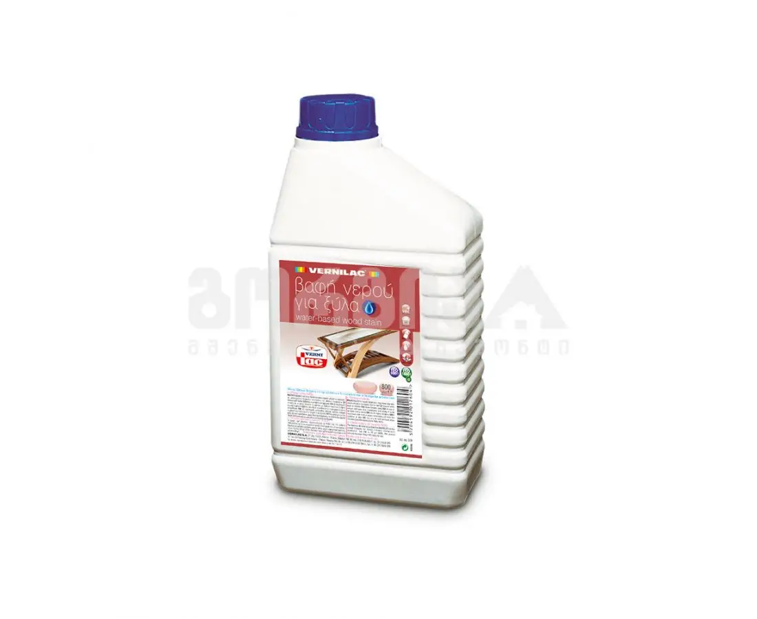 ხის ფერი WATER BASED WOOD STAIN No.303 0.8 ლ. — ლაზური